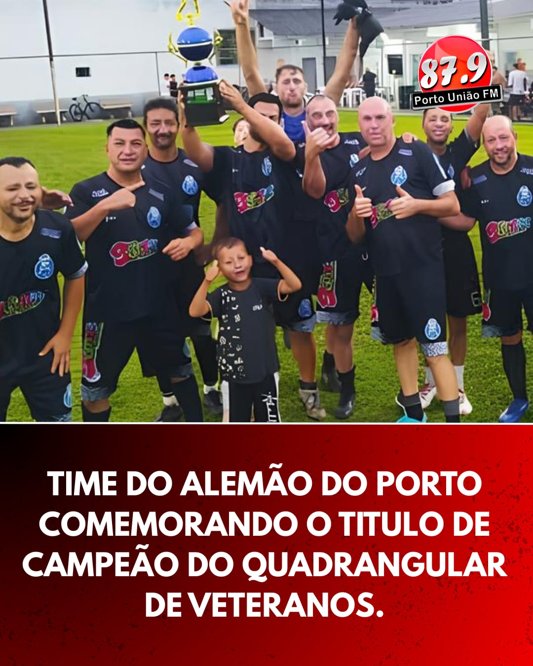 Time do Alemão do Porto conquista título do Quadrangular de Veteranos