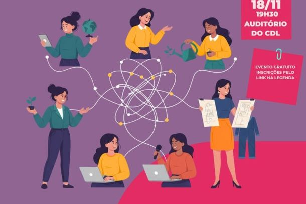 A Sala do Empreendedor de União da Vitória promove, no dia 18 de novembro, às 19h30, o evento “Conexão Empreendedora: Elas Transformam”,