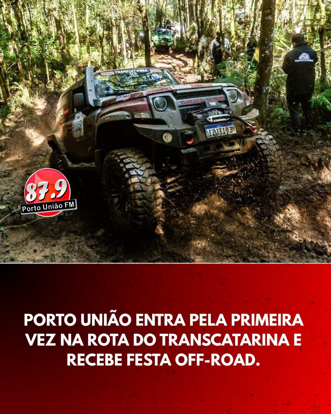 Porto União entra para a história do Transcatarina e recebe etapa inédita do maior encontro off-road do Sul do Brasil