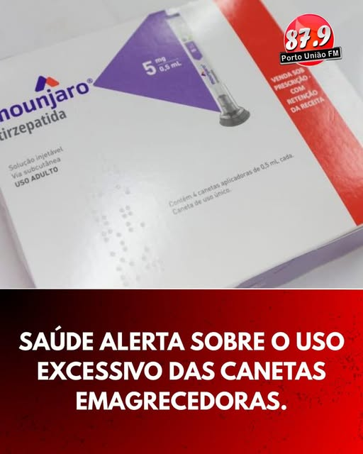 Especialistas alertam para riscos do uso indiscriminado das chamadas “canetas emagrecedoras”