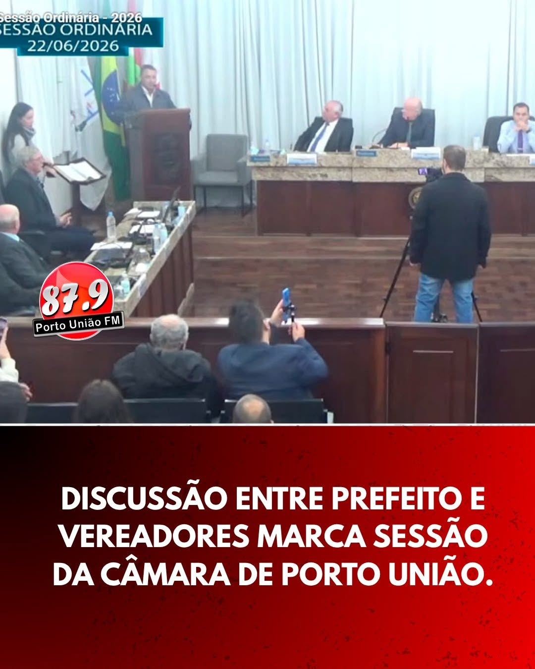 A sessão da Câmara de Vereadores de Porto União foi marcada por debates sobre a execução de políticas públicas e pela intensificação das discussões entre parlamentares e representantes do Executivo Municipal.