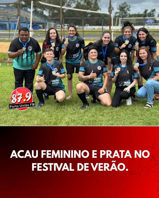 Fim de torneio e a prata vem para casa! A ACAU Futsal Feminino mostrou mais uma vez a força da sua camisa no campeonato de Fut 7.