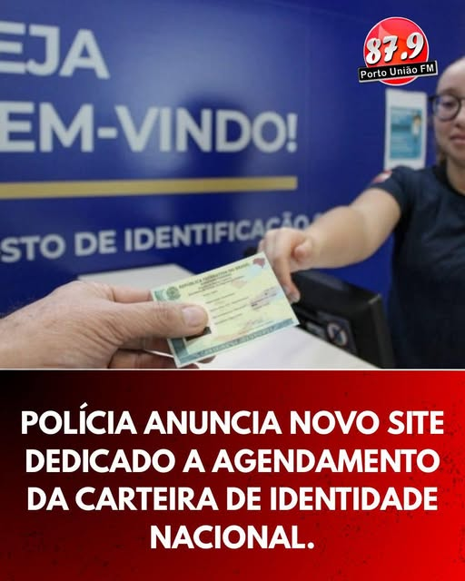 Polícia Científica de SC lança novo site para agendamento da Carteira de Identidade Nacional