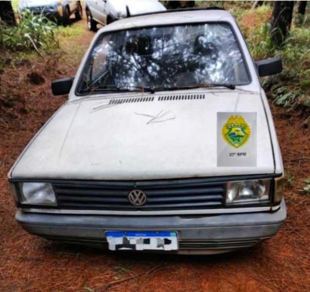 Automóvel furtado é recuperado e General Carneiro-PR