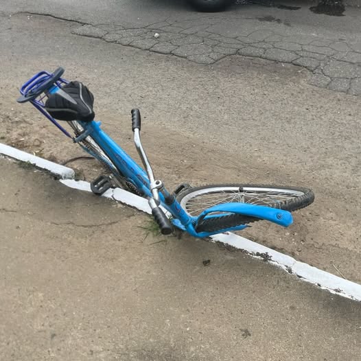 CICLISTA FICA FERIDO EM ACIDENTE
