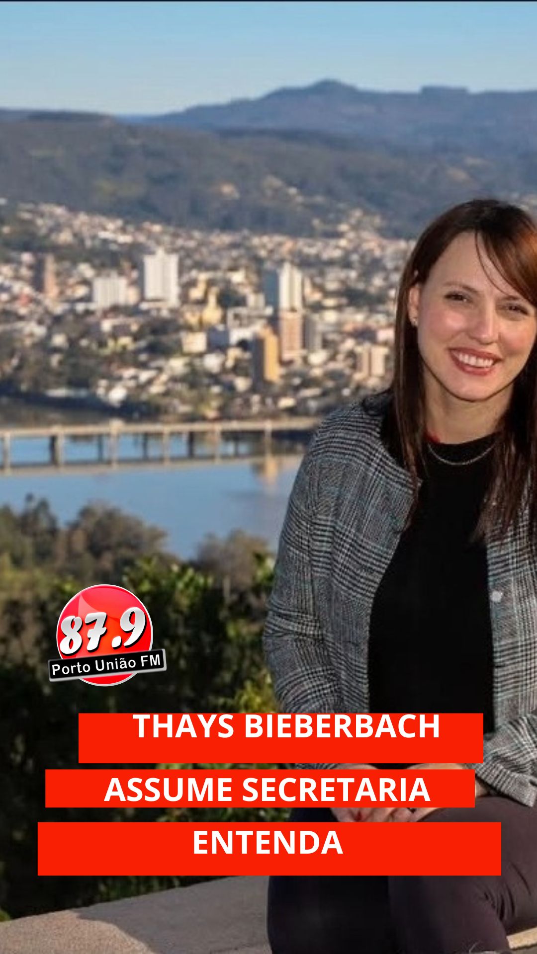Thays Bieberbach Assume secretária entenda