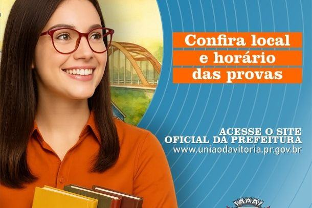 Concurso da Prefeitura de União da Vitória será realizado neste domingo (18)